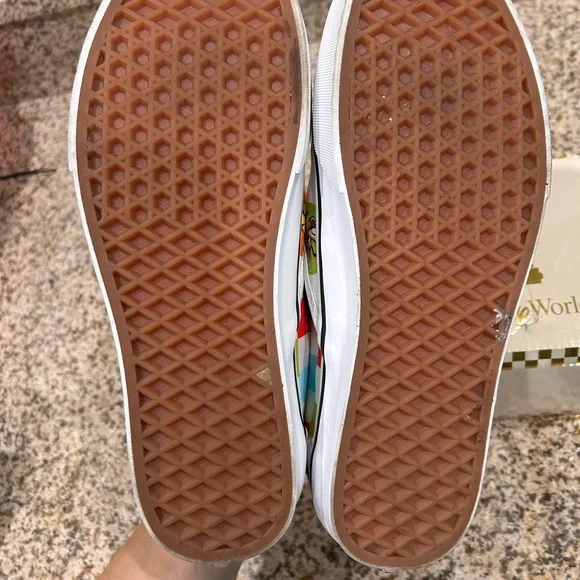 Vans x Disney collaboration Slip-On Sneakers - special limited release worn 1x - Picture 5 of 13